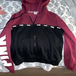 Victoria’s Secret pink sweatshirt